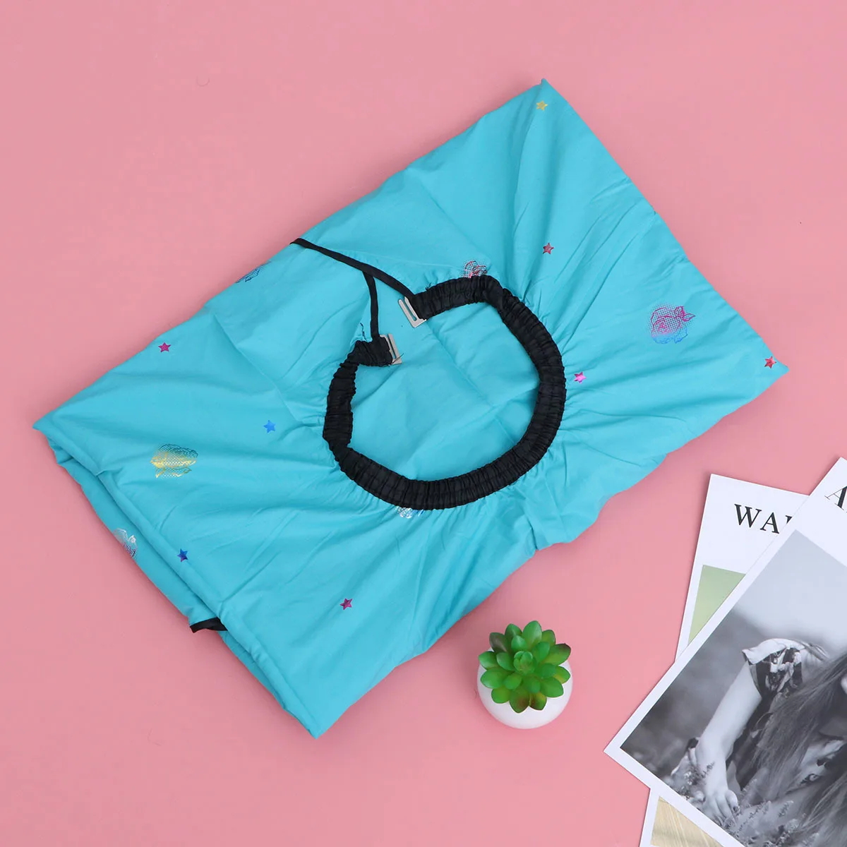 

Salon Waterproof Haircut Cape Durable Soft Hairdressing Cloak Folding Practical Barber Supplies for Men Women Hairdressing Cloak
