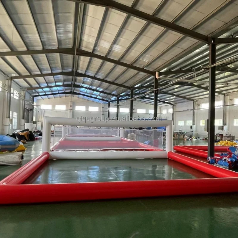 

Лидер продаж для аренды взрослых и детей, водные виды спорта, ПВХ, надувной плавающий волейбольный бассейн