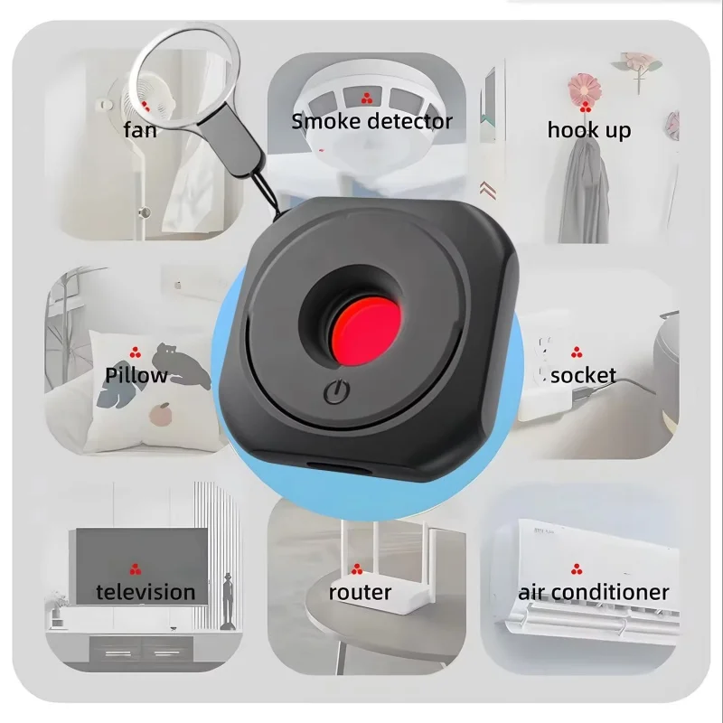 Camera Detector for Hidden Camera Portable Hidden Lens Detect Finder for Hotel Anti-Peeping Security Protection Candid Detector view 5