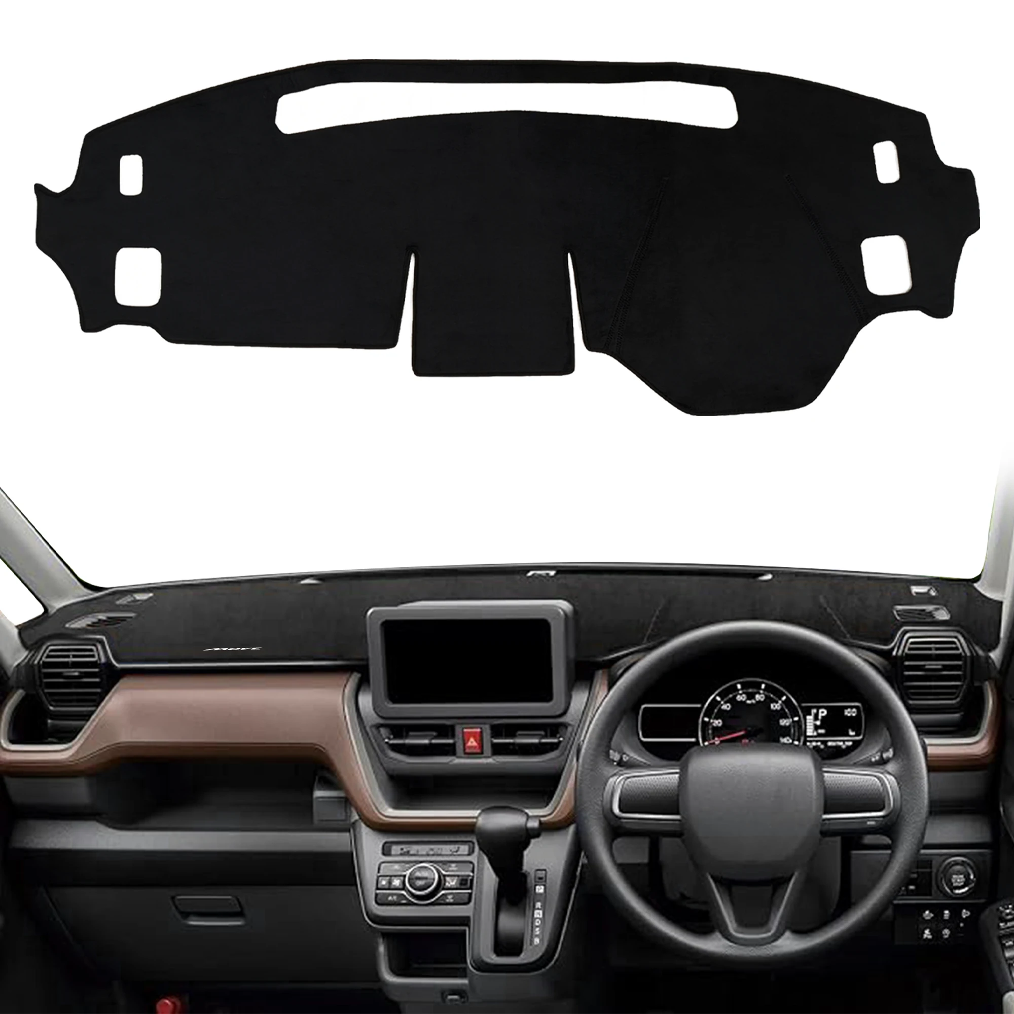for Daihatsu MOVE 2025-2027 Canbus LA850 LA860S Anti-Glare Dashmat Dashboard Cover Dash Mat Sun Block Anti-UV Non-Slip Car