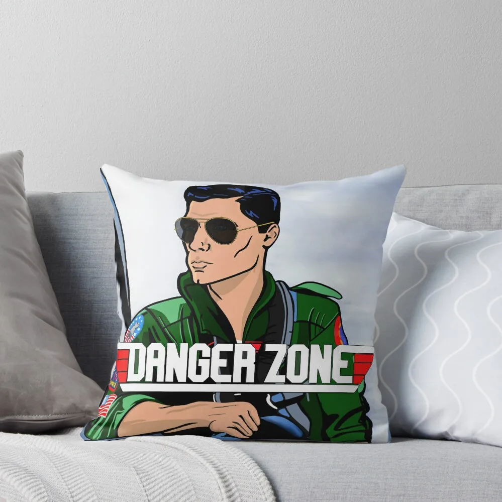 Archer Sterling TV Danger Zone Movie Mashup Throw Pillow Ornamental Pillow Room decorating items