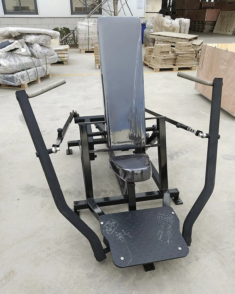 لوحة اللياقة البدنية في صالة الألعاب الرياضية التجارية المحملة بسلسلة مرنة لرافعة الصدر لنوادي الصالة الرياضية #5