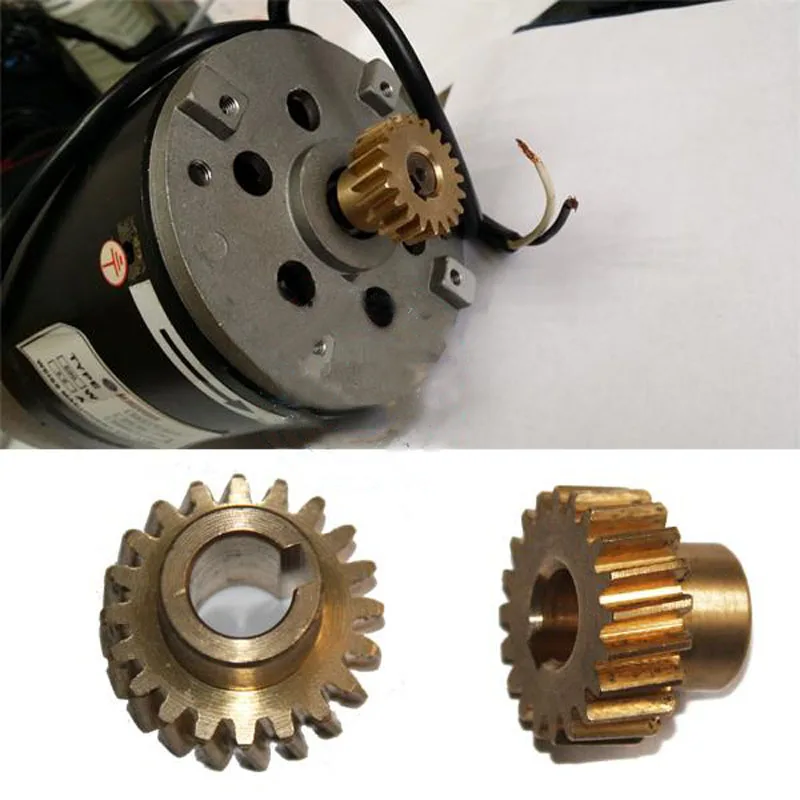 Helical Gear WMD16/20/30V/VA Brushed Motor Copper Gears High Precision Drilling/Milling Machine Metal Processing Accessories