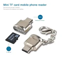 Portable Mini Card Reader Type C Micro SD TF Memory Card Reader OTG Adapter USB 3.1 Card Reader For Samsung Huawei Macbook LeTV