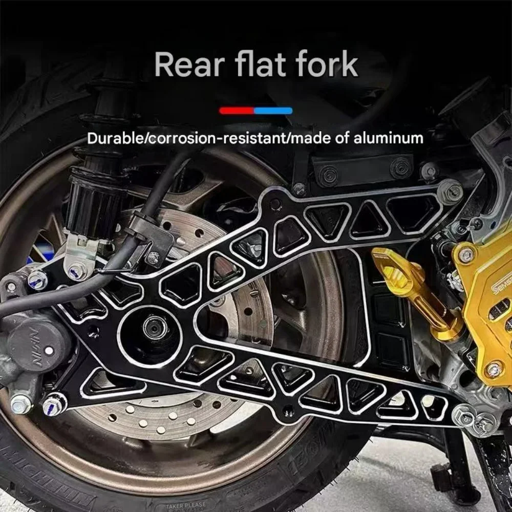 FOR PCX160 2020-2025 Upgraded Swingarm Wider Wheelbase for Stable High-Speed Riding Deformation-Resistant Rust-Proof Heat-Treat