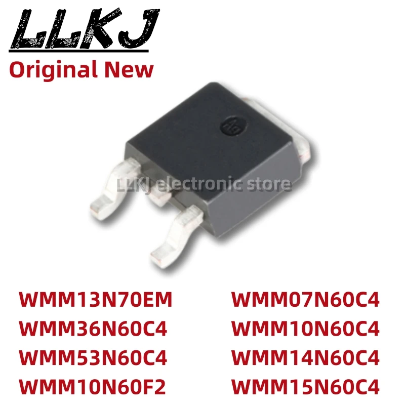 

1pcs WMM13N70EM WMM36N60C4 WMM53N60C4 WMM10N60F2 WMM07N60C4 WMM10N60C4 WMM14N60C4 WMM15N60C4 TO263 MOS FET TO-263