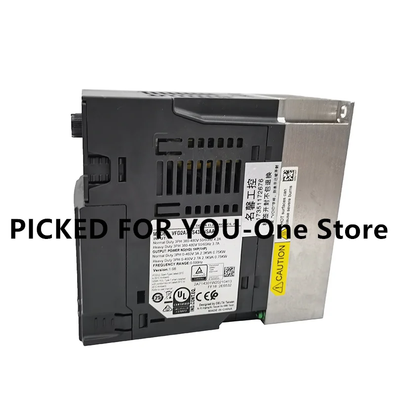 

VFD2A7MS43ANSAA Стандартный компактный привод DELTA VFD серии MS300 0,75 кВт 1 л.с. 3-фазный переменный ток 380 В-480 В переменного тока 0-599 Гц