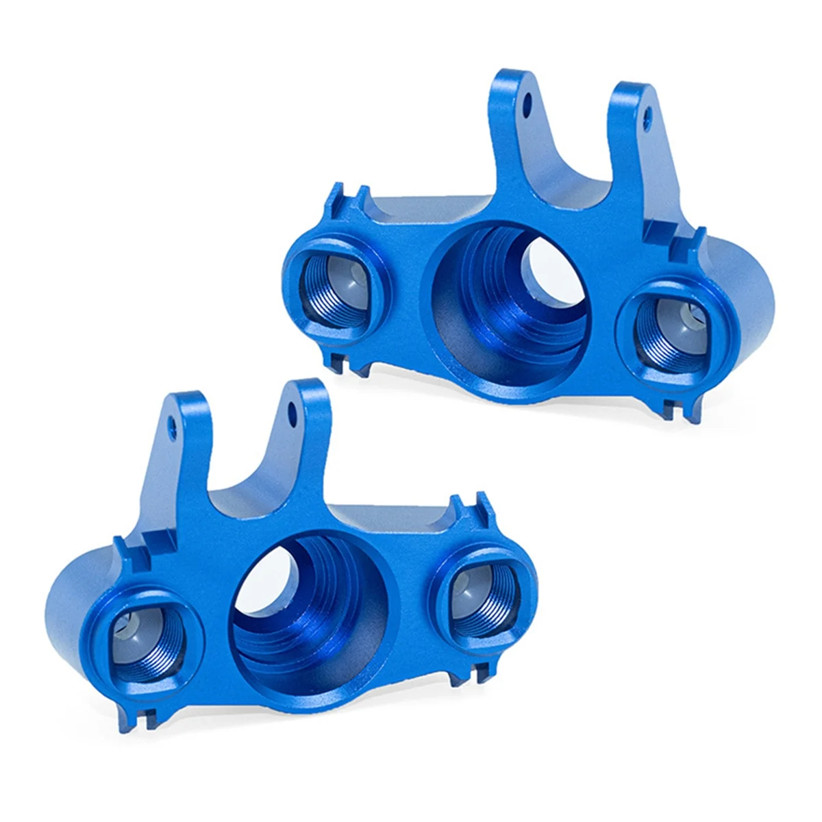 RC Car Upgrade C Hubs Caster Blocks Kit for TRAXXAS 1/10 E-Maxx/T-Maxx E-Revo RC Car Upgrade Parts Blue