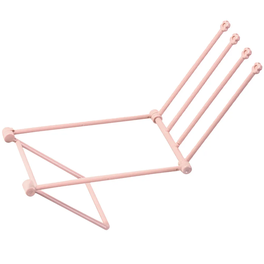 

Регулируемая подставка для повязок на голову, складной органайзер для ободков и головных уборов для женщин, настольная подставка для хранения