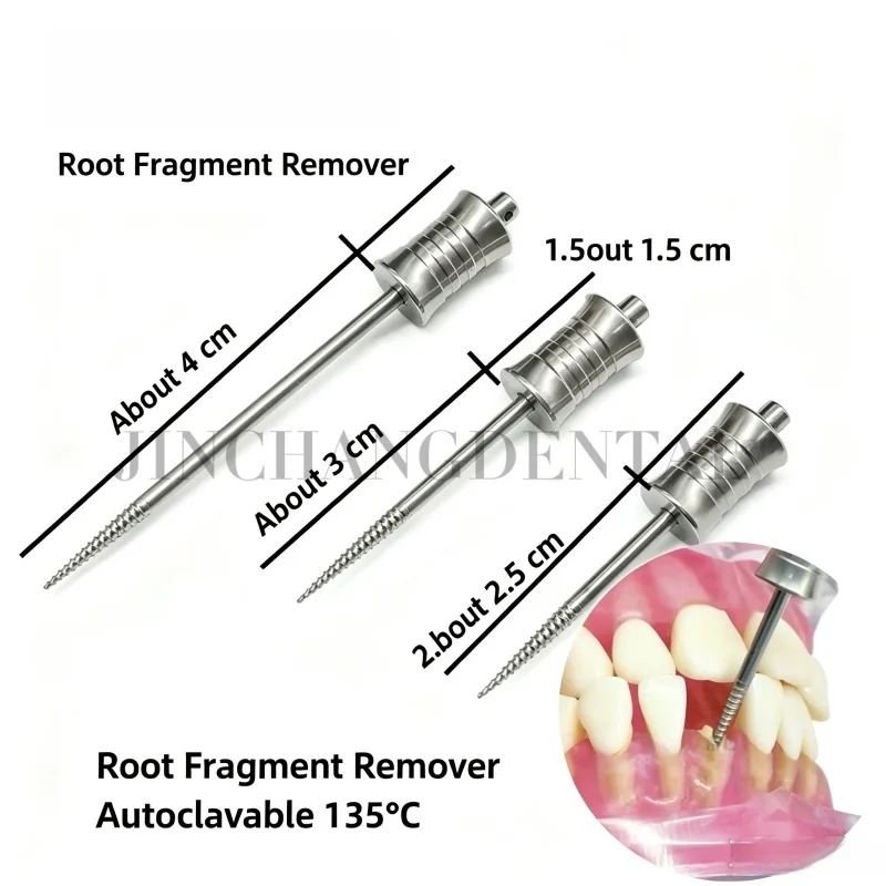 Dentistry Root Tooth Extraction Screw Dental Root Screw Extractor Apical Root Fragments Tools Medical Dentist Broken root Tools