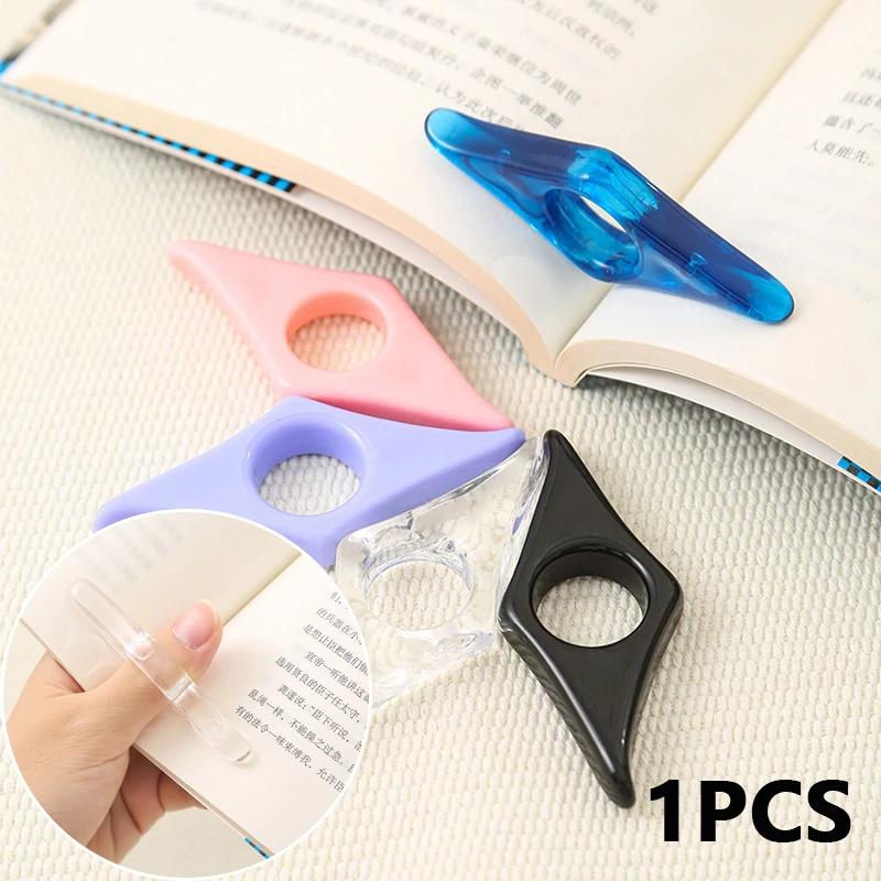 Creative Thumbbook Stand Bookshelf Bookmarks Convenient And Durable School Office Supplies Suitable For Libraries