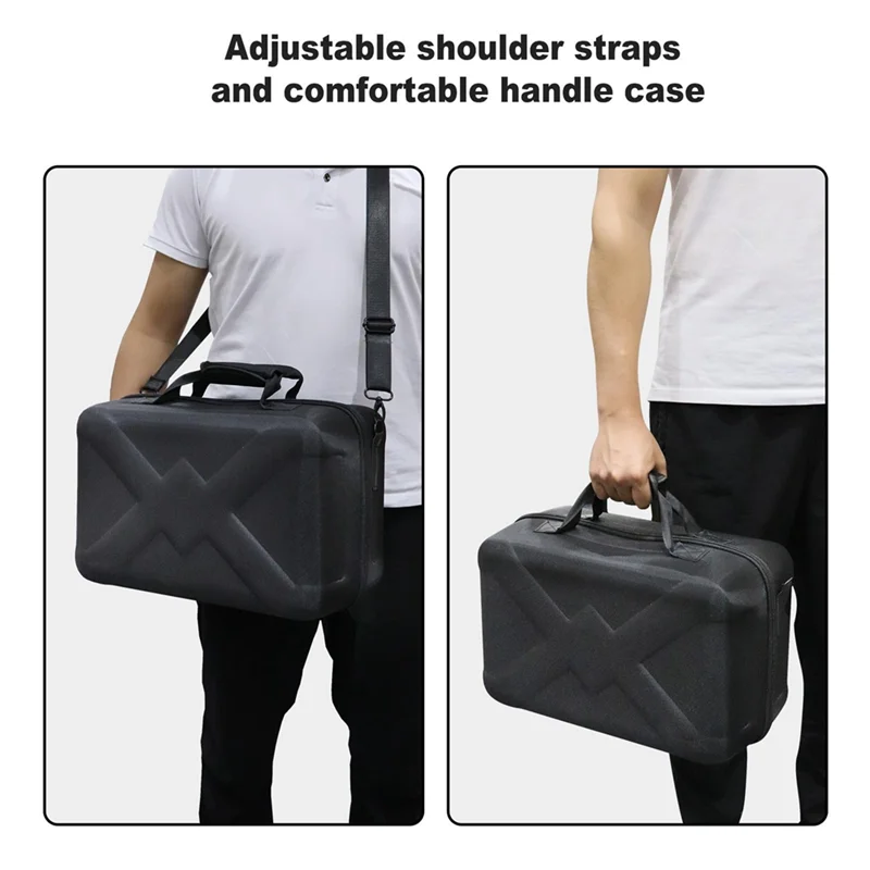 

-A25M Hard EVA Carrying Case Travel Controller Storage Bag With Shoulder Strap For PS5 Slim, Easy To Use Durable