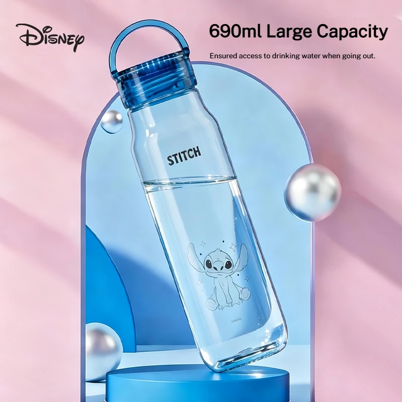 Disney Student Water Cup Children's Food Grade Tritan Direct Drinking Cup Male and Female Large Capacity Portable Drinking Cup view 3