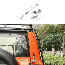 Car Tailgate Stainless Steel Antenna Bracket External Modification Accessories For Tank 300 2021 2022 2023 2024