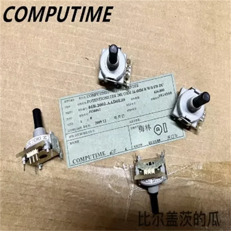 1 PCS American 01B-2002-AADOE38 potentiometer 20K pressed down with a rotating axis length of 20mm