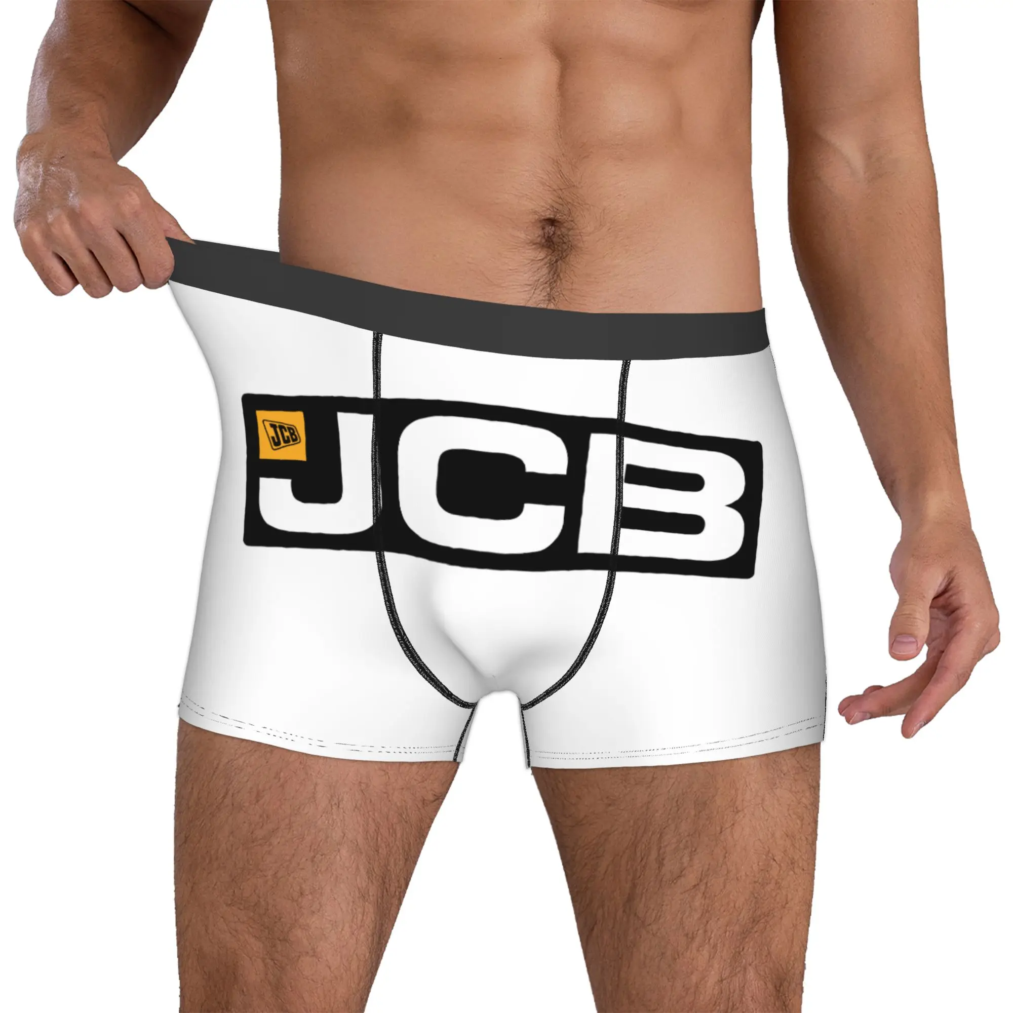 

Novelty JCB Boxers Shorts Panties Male Underpants Stretch Briefs Underwear