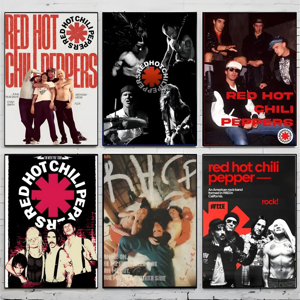 Band Rock R-Red Hot Chili Peppers Poster Premium Decor Art & Gift for Household Lounge Home Ornaments