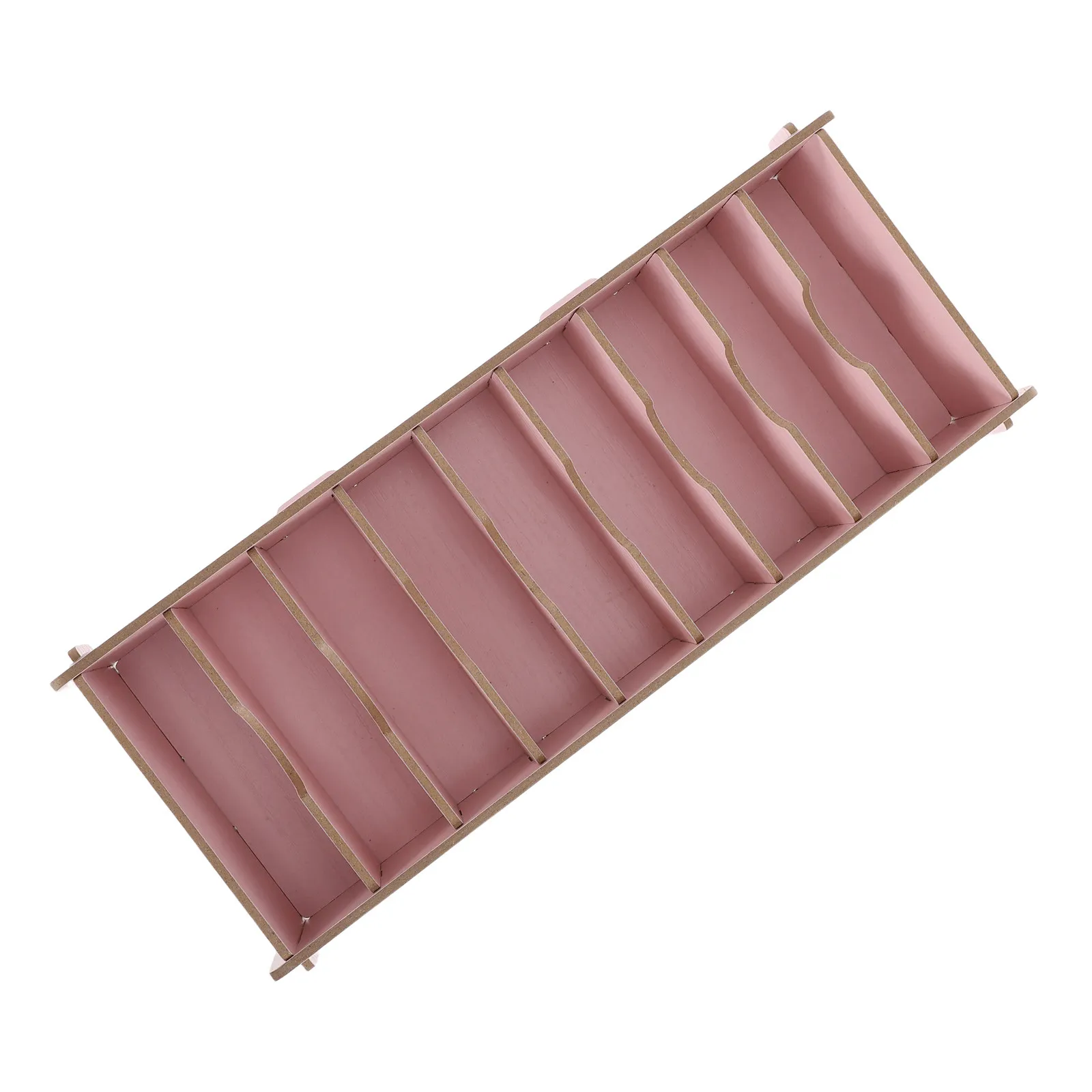 Elegant Wooden Business Card Holder Natural Wood Texture Non-Slip Base Ideal for Desk Organization Home Office Or Meeting Rooms