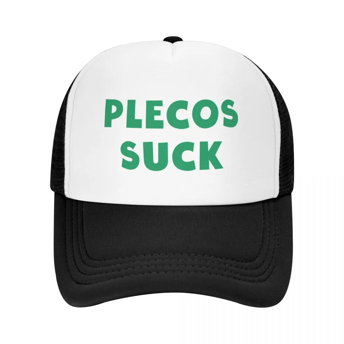 Plecos Suck - Funny Catfish and Plecostomus Baseball Cap Sunscreen New In Hat funny hat Boy Child Women's