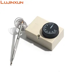 LUJINXUN Box Knob Temperature Controller Switch 0-40 0-50 30-110 50-300 Centigrade Thermostat Knob Mechanical switch