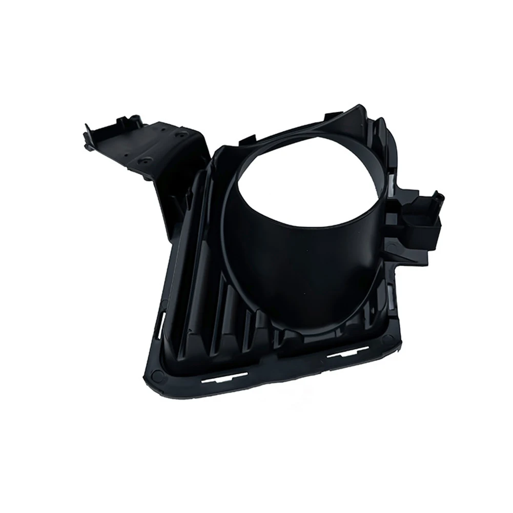 

Replacement Installation Fog Light Cover ABS Material Black Color Non-Deformation Feature Fog Light Replacement