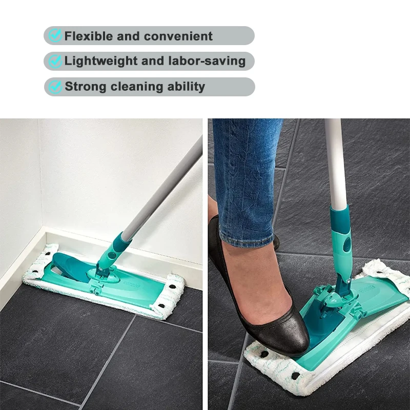 Replace Mop Replacement Head for Leifheit Clean Twist XL MicroDuo Dry andWet Cleaning Pad Home Floor Cleaning Supplies 48.5x14cm image 4
