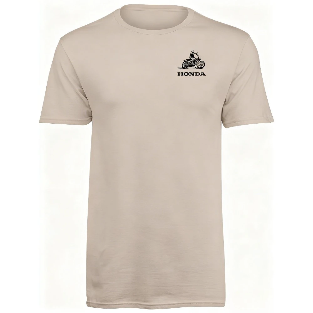 

Мужская и женская футболка Honda, летняя модная брендовая хлопковая футболка Honda GoldWing с короткими рукавами, весенне-осенний мотоциклетный велосипедный топ