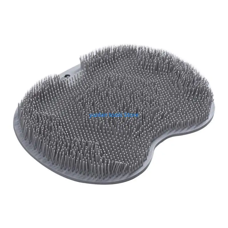 

50LB Shower Foot Scrubber for Cleans, Smooths, Exfoliates & Massages Your Feet Larger Size Mat Strong Suction Cups Non-slip