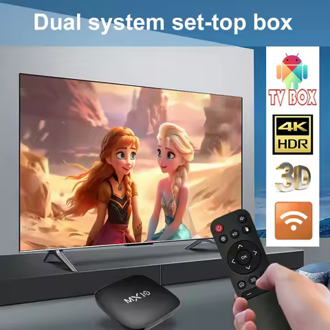 New Android Tv Box 1GB 8GB Mini Mx10 Smart Tvbox 2 4g Wifi RK3228 Quad Core Set Top Box 4K Smart TV BOX Dual Band WIFI