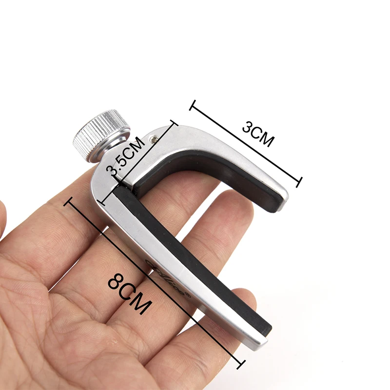 1PC Classic Guitar Capo Acoustic For Tone Adjusting For Electric Acoustic Guitar Ukulele Aluminum Alloy Guitar Parts Accessories