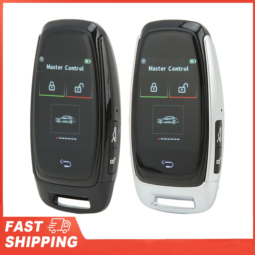 Smart Remote Car Smart LCD Key  Bluetooth 5.0 Connection Keyless Entry Smooth Touch for One Button Start  Smart LCD Key