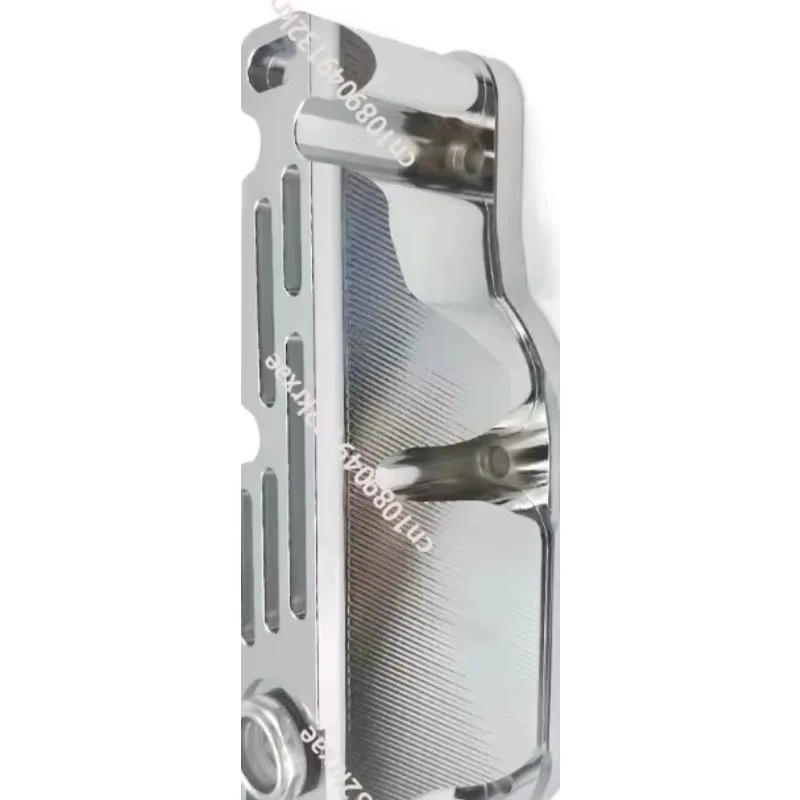 Transparent Visual Oil Pan Black for Vespa 150 Primavera Sprint, Motorcycle Modified Oil Case
