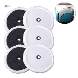 6pcs EVERYBOT Vacuum Cleaner Mop Pads For EVERYBOT Edge RS700 RS500 Sweeping Robot Mop Cloths Replacement Accessory