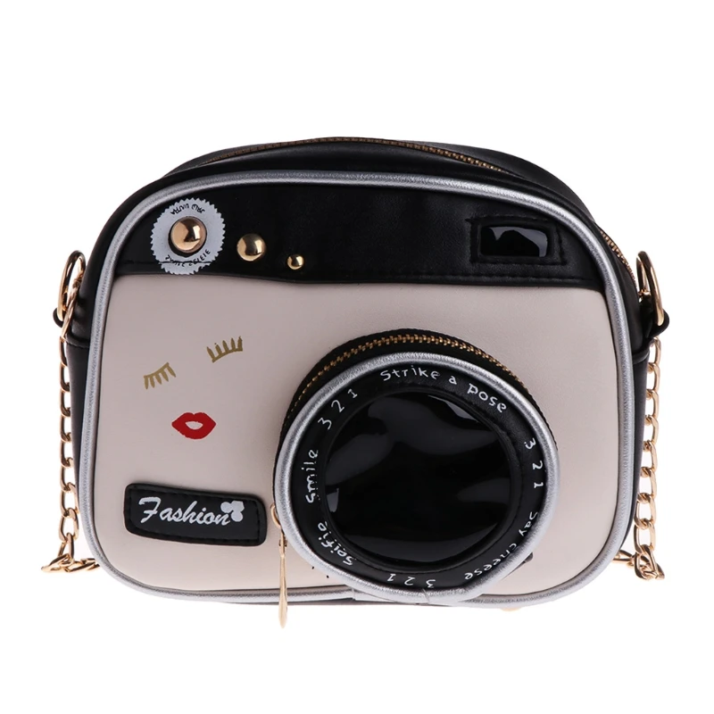 Women Fashion Camera Small Shoulder Bag Crossbody Handbag Purse E74B