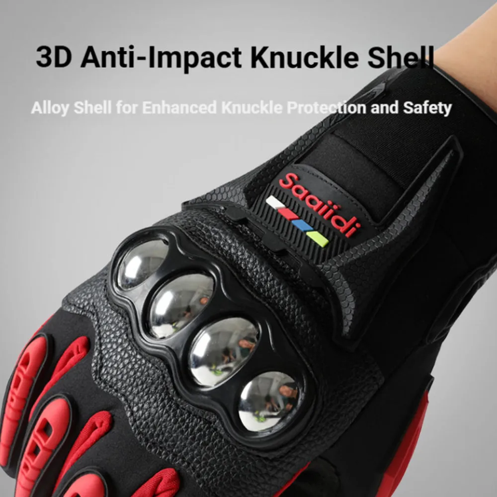 Winter motorcycle gloves for men and women outdoor windproof anti-slip anti-fall waterproof and warm gloves