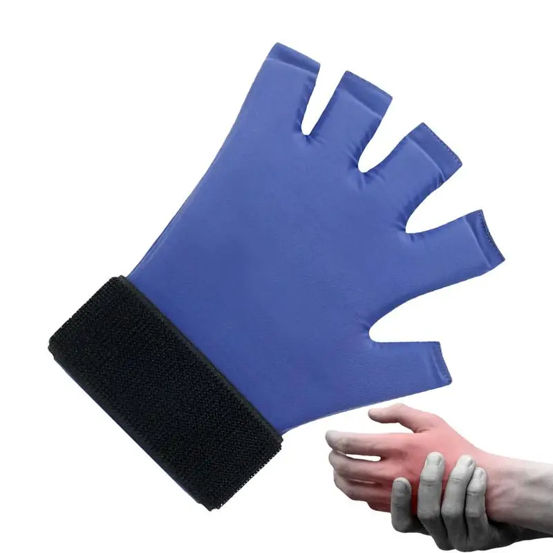 

Ice Gloves For Hands Ice Gloves Ice Pack Sports Gloves Solid Gel Hands Protector Hot & Cold Compress Wrist Guards Compression