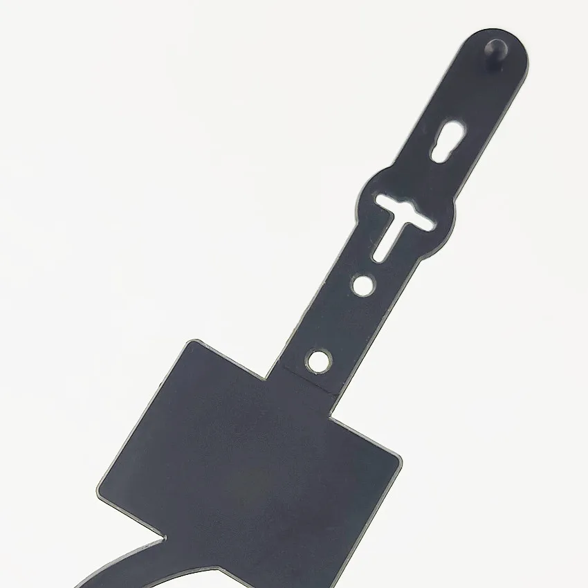 Clip di Fissaggio in Plastica, Ganci per Esposizione di Prodotti in Pelle, Accessori per Abbigliamento, Confezioni HK8