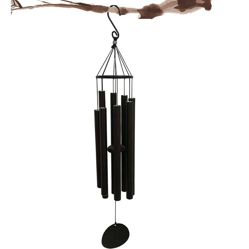 Wind Chimes Outdoor Large Deep Tone 8 Metal Tubes Wind Chimes for Home Garden/Yard/Balcony Deco