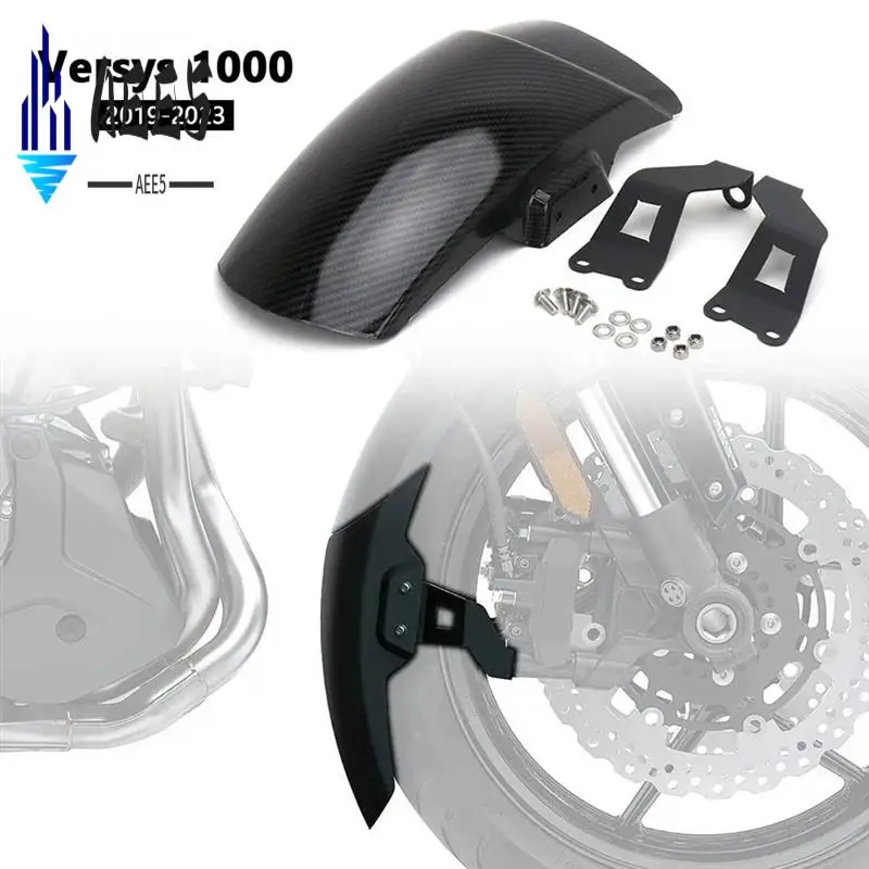 

AEE5-Motorcycle Front Fender Mudguard Cover For Kawasaki VERSYS1000 VERSYS 1000 Versys1000 Versys 1000 2019-2023