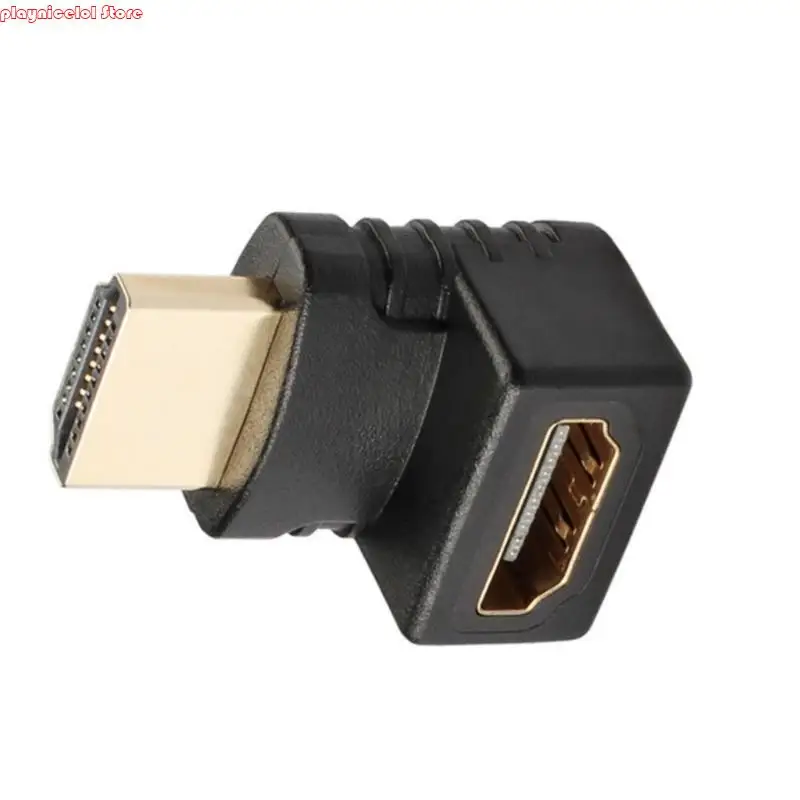 

E8BA HDTV-compatible Angled Coupler Male And Female Connectors For Limited Space Fast and Stable Transmission