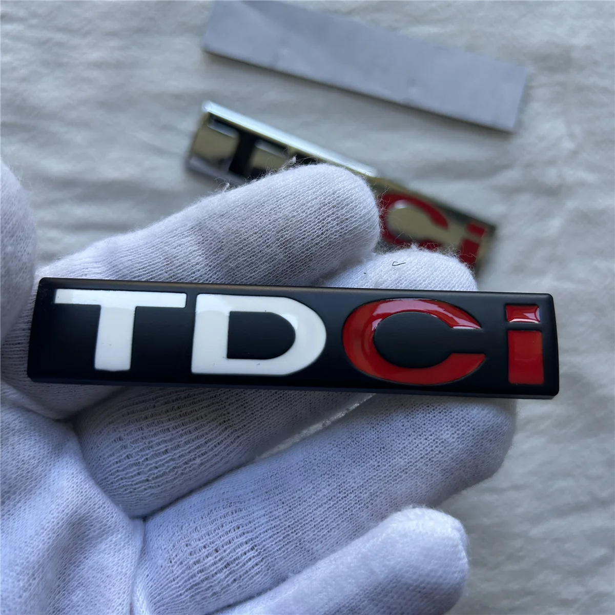 شعار السيارة المعدني TDCI مناسب لملحقات الملصقات المزخرفة ذات الجانب الخلفي #5