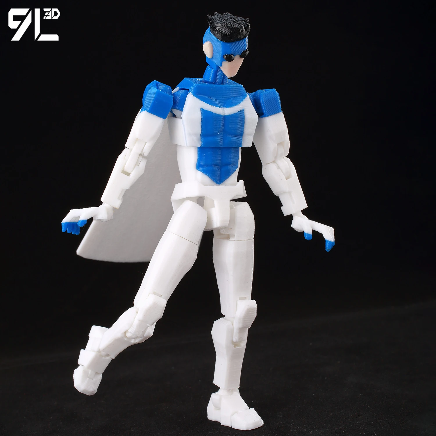 Figurka Akcji 9L3D Drukowany Niezwyciężony Chłopiec Lucky13 Dummy13 Conquer LEX Allen Superbohaterowie Anime Zabawki Model Manekin Prezent