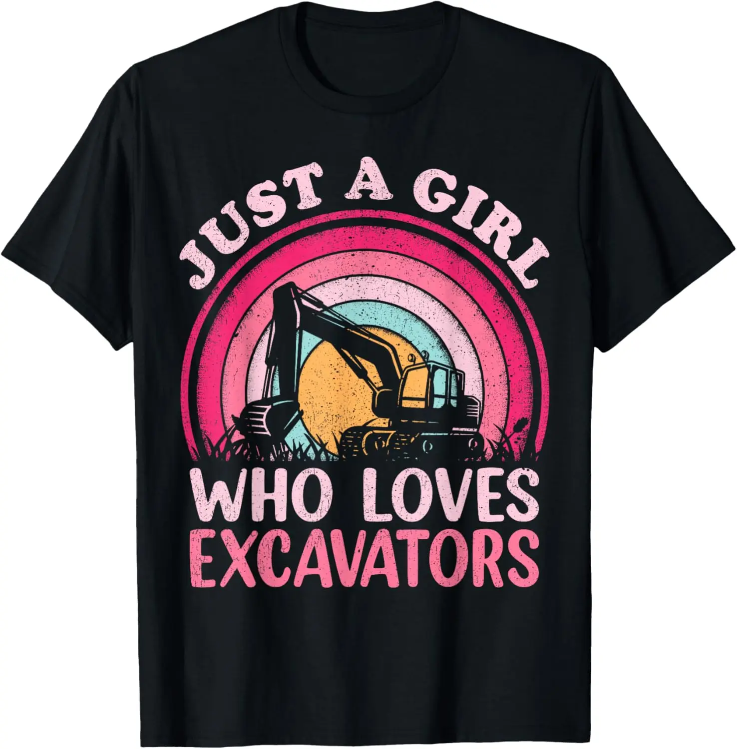 

Винтажная футболка «Любитель экскаваторов» «Просто девушка, которая любит экскаваторов»