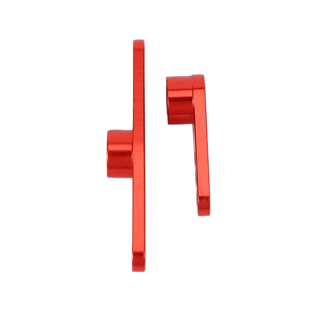 Buzina de braço servo RC de alumínio N18R 10x 25T para ferramentas Futaba Savox Xcore HD Power RC, vermelha