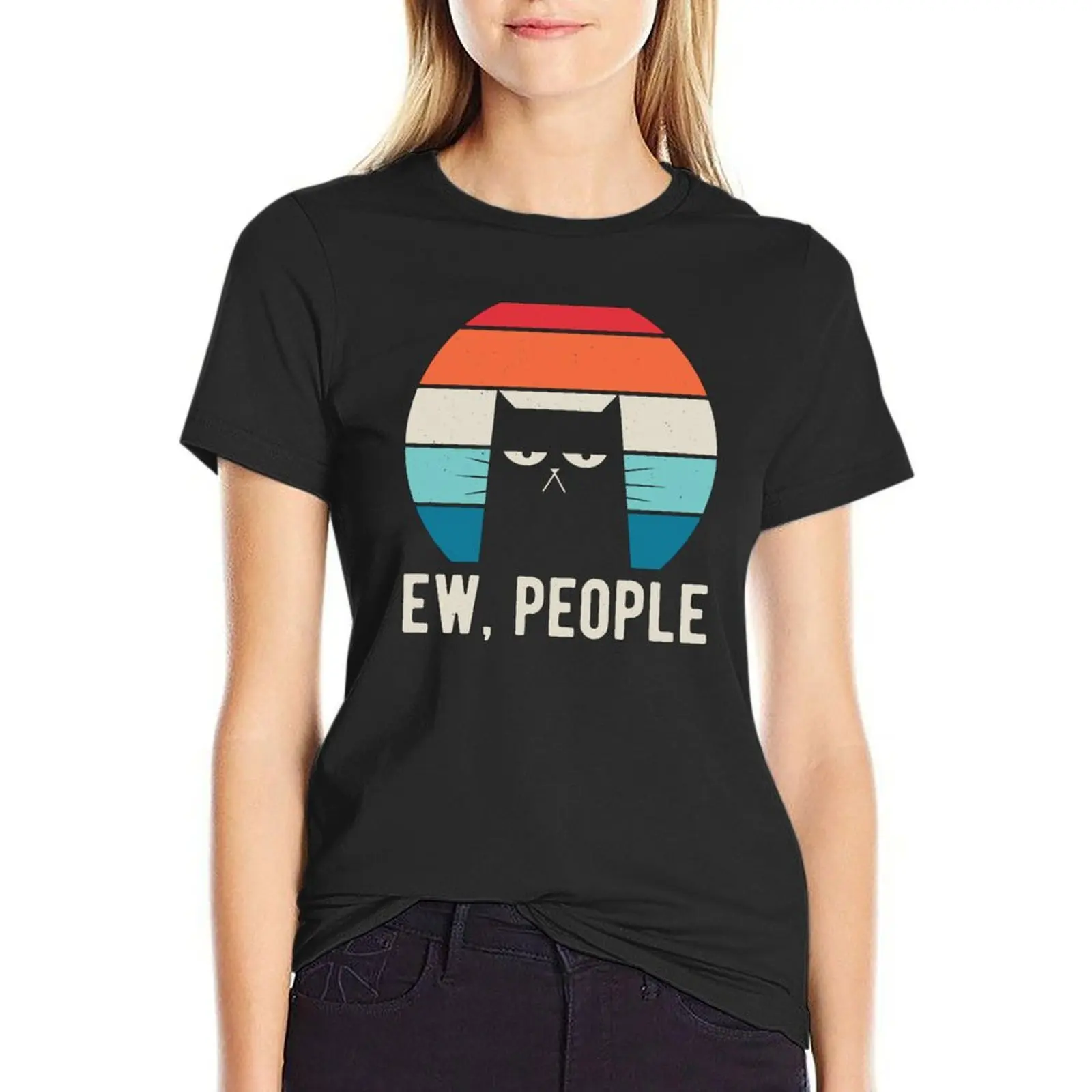 

Ew People T-Shirt Short sleeve tee quick drying Aesthetic clothing tees t shirts for Women