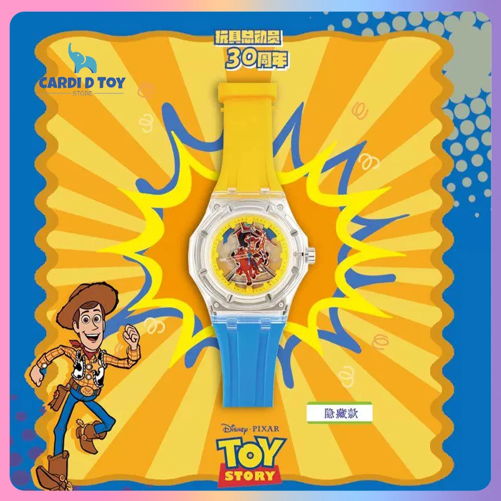 Nuevo Juguete Original de Toy Story, Buzz Lightyear, Caja Sorpresa, Reloj de Pulsera de la Serie del 30 Aniversario de Toy Story, Caja Misteriosa