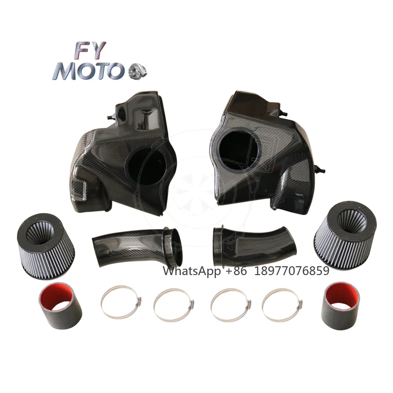 

Carbon Fiber Cold Air Intake For BMW M5 F90 Intake System 4.4T 2017-2021