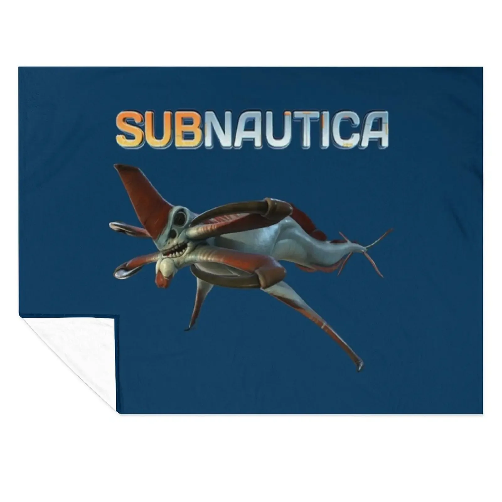 

Subnautica - Reaper Leviathan Throw Blanket Designers Flannels Large Furry Blankets