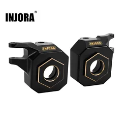 INJORA Brass Steering Knuckle for 1/10 RC Crawler SCX10 III AR45 Straight Axle