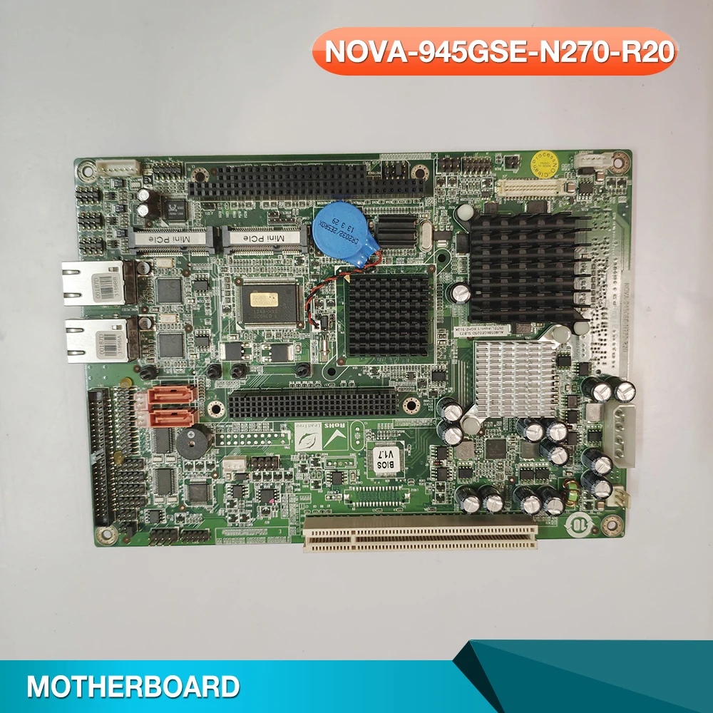 

For IEI NOVA-945GSE-N270-R20 REV2.0 industrial control motherboard dual network card
